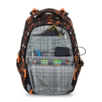 Obrázek z Bagmaster VEGA 26 A školní batoh – lev Oranžová 22 l 