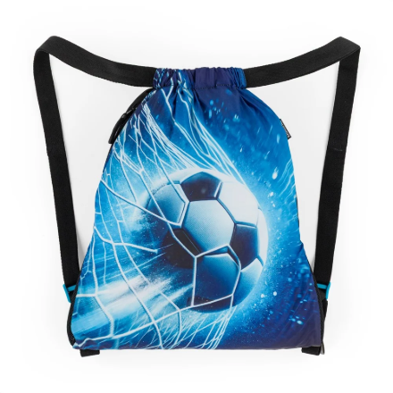 Obrázek Bagmaster SÁČEK BETA 26 C školní na přezůvky / tělocvik – fotbal Modrá 1,5 l