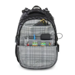 Obrázek z Bagmaster PORTO 26 A školní set – šedý Šedá 29 l 