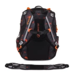 Obrázek z Bagmaster DOPI 26 B velký školní set pro prvňáčky – hasiči Černá 23 l 