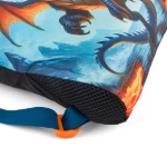 Obrázek z Bagmaster LUMI 26 D velký školní set pro prvňáčky – drak Modrá 23 l 