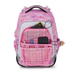 Obrázek z Bagmaster LUMI 26 A velký školní set pro prvňáčky – pejsek Růžová 23 l 