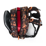 Obrázek z Bagmaster VEGA 26 A velký školní set pro prvňáčky – lev Oranžová 22 l 