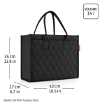 Obrázek z Reisenthel Daily Shopper Rhombus Black 14 L 