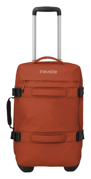 Obrázek z Travelite Bolonia Wheeled Duffle S Orange 35 L 