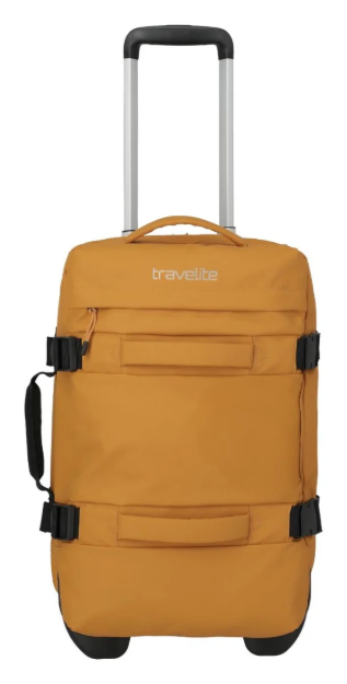 Obrázek z Travelite Bolonia Wheeled Duffle S Yellow 35 L 