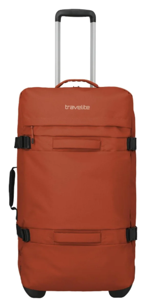 Obrázek z Travelite Bolonia Wheeled Duffle L Orange 75 L 
