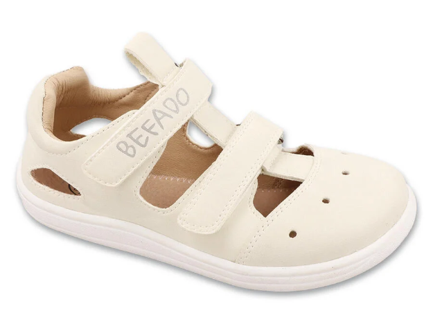 Obrázek z BEFADO 005X006 sandálky BAREFOOT KIDDY béžové 
