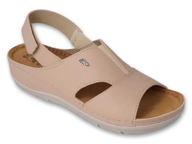 Obrázek z BEFADO 158D261 kožené sandály DrORTO CASUAL béžové 
