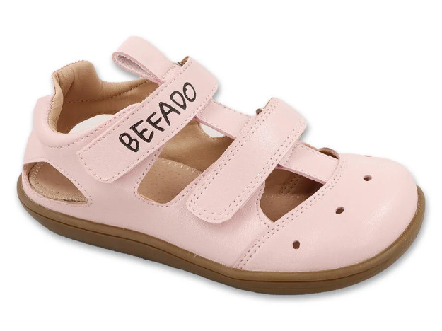 Obrázek z BEFADO 005X005 sandálky BAREFOOT KIDDY růžové 