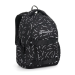 Obrázek z Bagmaster NOMAD 25 A studentský batoh – černo-bílý Černá 30 l 