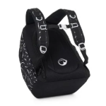 Obrázek z Bagmaster NOMAD 25 A studentský batoh – černo-bílý Černá 30 l 