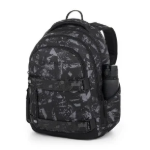 Obrázek z Bagmaster NOMAD 25 B studentský set – černo-šedý Černá 28 l 