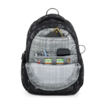 Obrázek z Bagmaster NOMAD 25 B studentský set – černo-šedý Černá 28 l 