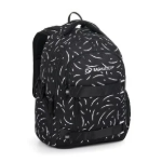 Obrázek z Bagmaster NOMAD 25 A studentský set – černo-bílý Černá 30 l 