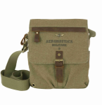 Obrázek z Taška cross Aeronautica Militare Canvas L AM-611-33 khaki 6 L 