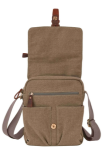 Obrázek z Taška cross Aeronautica Militare Canvas L AM-611-25 hnědá 6 L 
