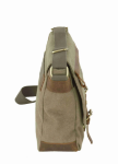 Obrázek z Taška messenger Aeronautica Militare Canvas AM-612-33 khaki 13 L 