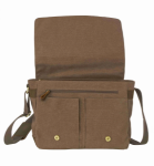 Obrázek z Taška messenger Aeronautica Militare Canvas AM-612-25 hnědá 13 L 