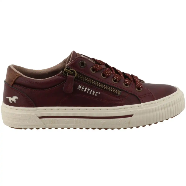Obrázek z Mustang 15M0112011 Dámské tenisky bordo 