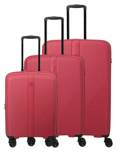 Obrázek z Travelite Air Stripe S exp, M exp, L Red S: 40/47 l / M: 75/86 l / L: 104 L 