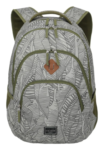 Obrázek z Travelite Basics Backpack Print Grey 22 L 