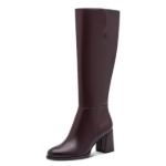 Obrázek z Tamaris 1-25515-41-585 Dámské kozačky burgundy 