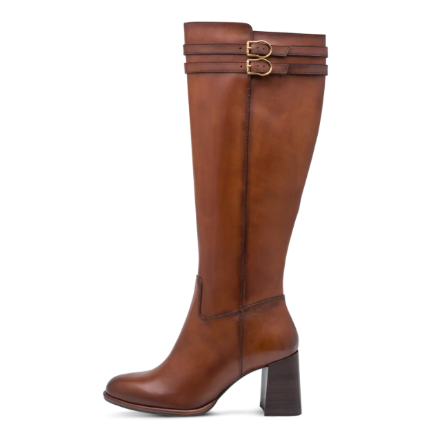 Obrázek z Tamaris 1-25547-47-305 Dámské kozačky cognac 