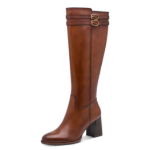 Obrázek z Tamaris 1-25547-47-305 Dámské kozačky cognac 