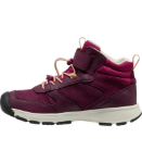 Obrázek z KEEN Skua MID WP YOUTH Kotníkové zimní boty fig/peach fuzz 