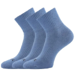 Obrázek z VOXX Ponožky silné TAMI melírované JEANS MELÉ (3 páry) 