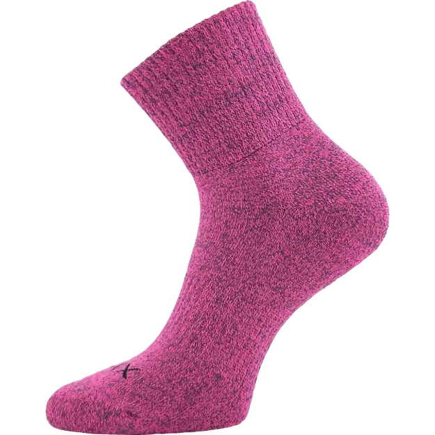 Obrázek z VOXX Ponožky silné TAMI melírované MAGENTA MELÉ (3 páry) 