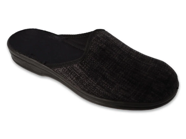 Obrázek z BEFADO 089M430 HOME GO pantofle LEON černé 