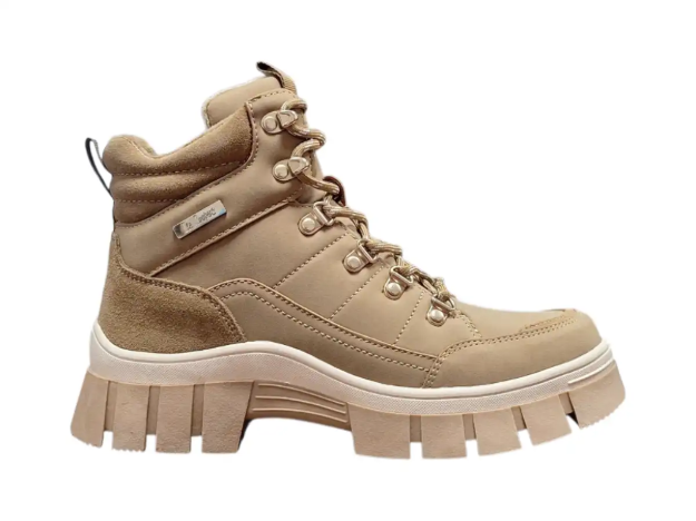 Obrázek z Lee Cooper LCJ-26-31-4582L Dámské zimní kotníkové boty hnědé 