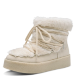 Obrázek z Tamaris 1-26802-47-418 Dámské zimní kotníkové boty ivory 