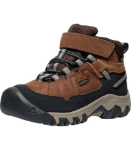 Obrázek z KEEN Targhee IV Mid WP Children Kotníkové zimní boty bison/brindle 