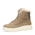 Obrázek z Tom Tailor 8490710015 Dámské zimní kotníkové boty beige 