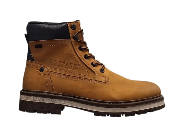 Obrázek z Mustang 15M0091001 Pánské zimní kotníkové boty camel 