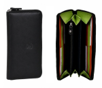 Obrázek z Dámská peněženka BHPC Colorfull zip - černá BH-2965-01 černá 