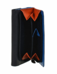 Obrázek z Dámská peněženka BHPC Colorfull long combi - modrá BH-2967-05 modrá 
