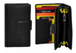 Obrázek z Dámská peněženka BHPC Colorfull combi flap BH-2969-01 černá 