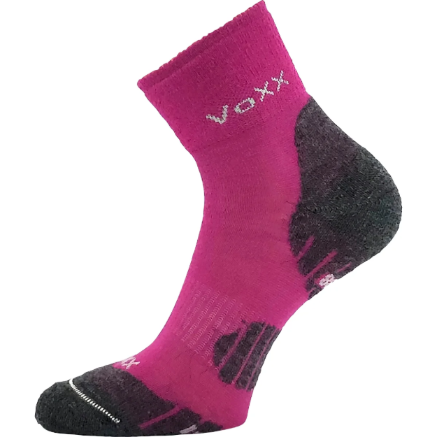 Obrázek z VOXX Ponožky dětské zimní vlněné IRIZARIK II se stříbrem FUXIA 