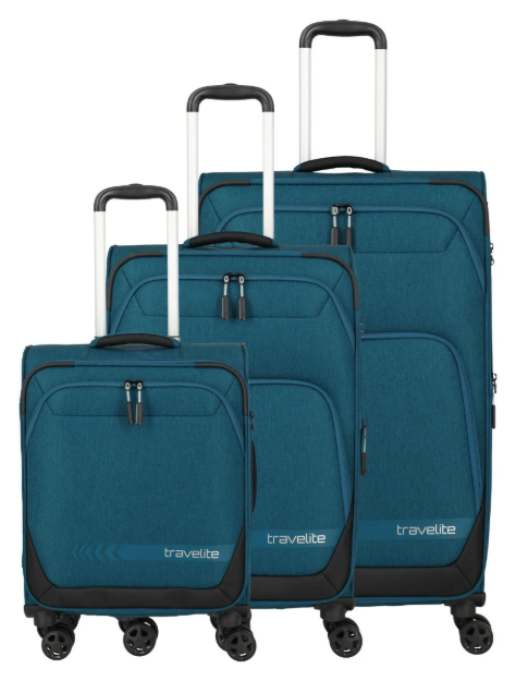 Obrázek z Travelite Kick Off 4w S, M exp, L exp Petrol S: 37 l / M: 69/73 l / L: 110/117 L 