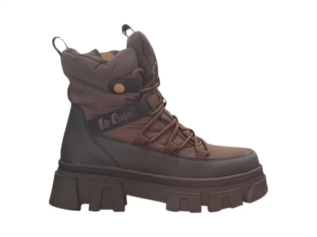 Obrázek z Lee Cooper LCJ-26-01-4631L Dámské zimní kotníkové boty hnědé 