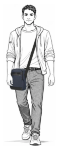Obrázek z Enrico Benetti Salford 62177 Navy 2 L 