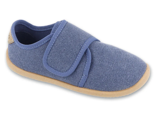 Obrázek z BEFADO 904X032 bačkorky BAREFOOT SOFTER modré 