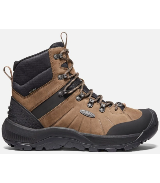 Obrázek z KEEN Revel IV Mid Polar M Pánské zimní trekové boty dark earth/caramel cafe 