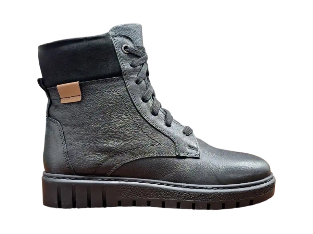 Obrázek z Wild R900-16VJ-01 Dámské zimní kotníkové boty černé 