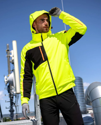 Obrázek Zimní softshellová bunda ARDON®CITYCONIC®Hi-vis žlutá