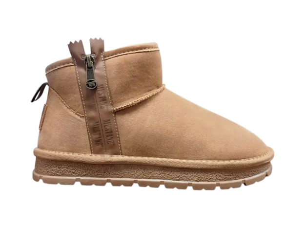 Obrázek z Mustang 36M0152004 Dámské zimní kotníkové boty camel 